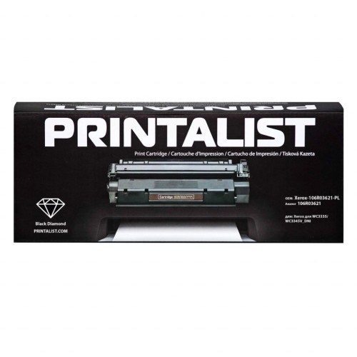 Картридж Printalist Xerox WС3335/WC3345V_DNI / 106R03621 Black (Xerox-106R03621-PL)