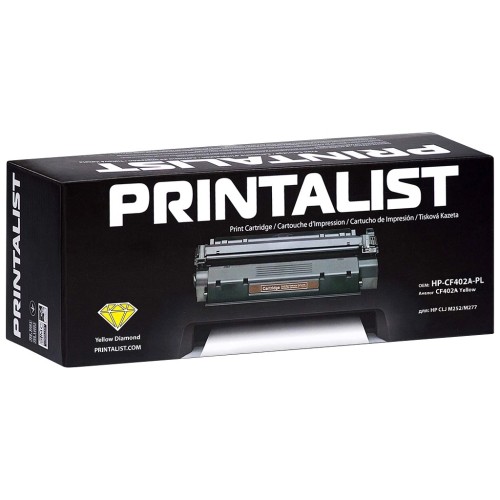 Картридж Printalist HP LJ M252/M277 CF402A Yellow (HP-CF402A-PL)