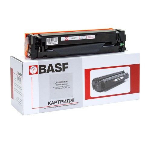 Картридж BASF для HP LJ M252/M277 A аналог CF400A Black (KT-CF400A)