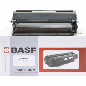 Картридж BASF для Lexmark X264/X363/X364 аналог X264H21G Black (KT-X264H21G)