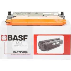 Картридж BASF для Samsung CLP-320/320N/325/CLX-3185 Black (KT-CLTK407S)