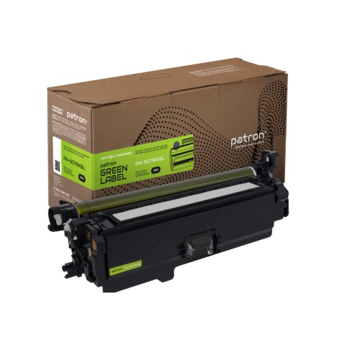 Картридж Patron HP 507A (CE400A) black Green Label (PN-507AKGL)