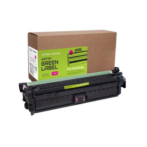 Картридж Patron HP 650A (CE273A) Green Label, magenta (PN-650AMGL)