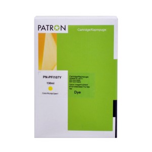 Картридж Patron Canon PFI-107Y (6708B001) 130 мл (PN-PFI107Y)