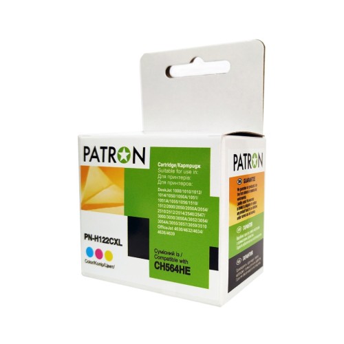 Картридж Patron HP 122XL (CH562HE/CH564HE) 330с, Color (PN-H122CXL)