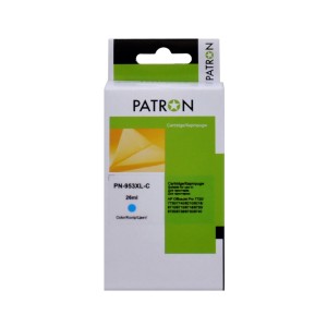 Картридж Patron HP 953XL (F6U12AE/F6U16AE) 1600c, Cyan (PN-953XL-C)