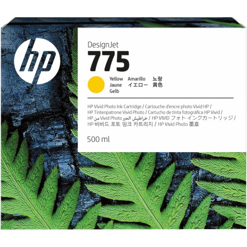 Картридж HP DJ No.775 500ml Yellow Ink Cartridge (1XB19A)