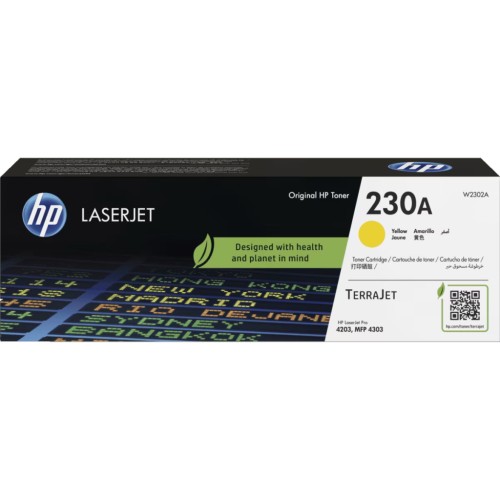 Картридж HP CLJ  230A Yellow 1.8K (W2302A)