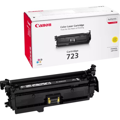 Картридж Canon 723 для LBP7750/LBP7750Cdn yellow (2641B002)