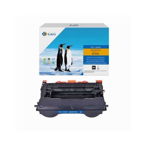 Картридж G&G HP 147A LJ MFP M611/M612/M635/M636 Black (10 500ст) (G&G-W1470A)