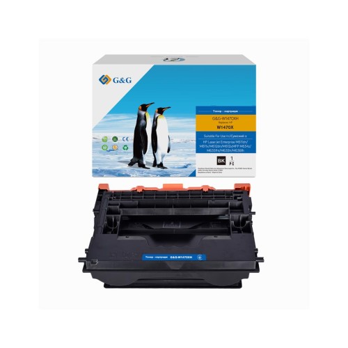 Картридж G&G HP 147X LJ MFP M611/M612/M635/M636 Black (30 000ст) (G&G-W1470XH)