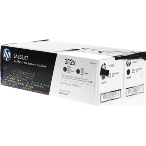 Картридж HP CLJ  312ХD Black Double pack (CF380XD)