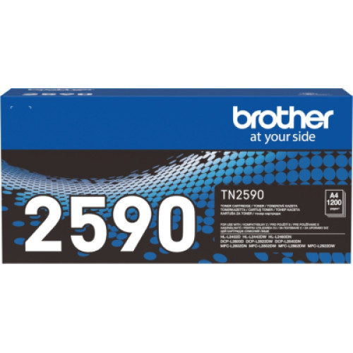 Картридж Brother TN2590 1.2K, для DCP-L2600D,DCP-L2622DW, DCP-L2640DN, HL-L2402D (TN2590)