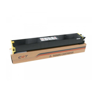 Тонер-картридж CET Sharp MX2651, MX-60FTYA/MX-61FTYA, 476г, 24K, yellow (CET141381)