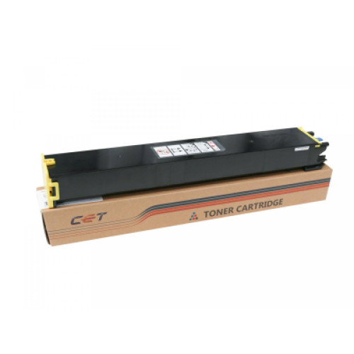 Тонер-картридж CET Sharp MX2651, MX-60FTYA/MX-61FTYA, 476г, 24K, yellow (CET141381)