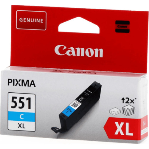 Картридж Canon CLI-551XL Cyan 11 ml (6444B001)