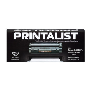 Картридж Printalist Canon 046H, LBP-650/MF-730 1254C002 6K Black (Canon-046HB-PL)