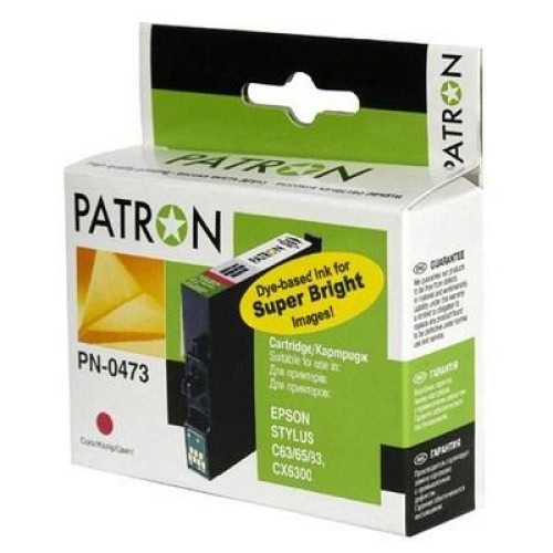 Картридж Patron для Epson StC63/65, CX3500 magent (CI-EPS-T04734A-M-PN)