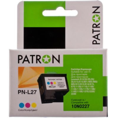 Картридж Patron LEXMARK 10N0227(PN-L27) COLOR (CI-LEX-0227-C-PN)