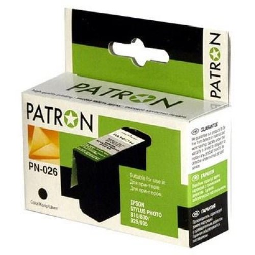 Картридж Patron для EPSON StPhoto 810 black (CI-EPS-T026401-B-PN)