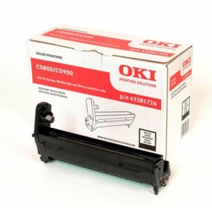 Фотокондуктор OKI C5800/5900/C5550 black (43381724)