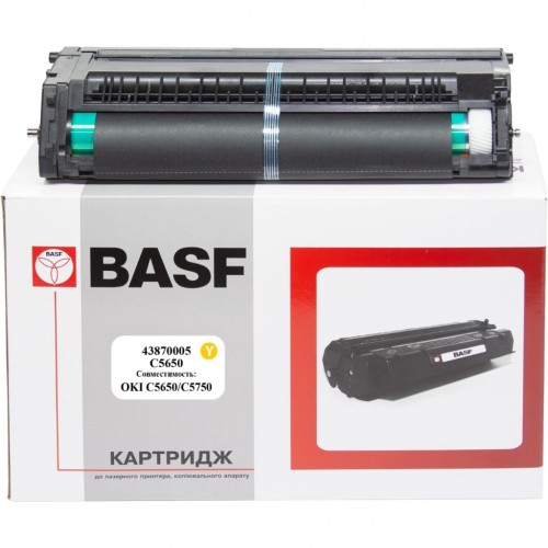 Драм картридж BASF OKI C5650/C5750/ 43870005 Yellow (DR-C5650-43870005)