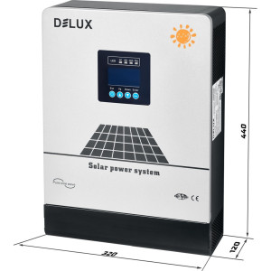 Сонячний інвертор Delux NKH-PRO-5KW 48V 80А MPPT (90021796)