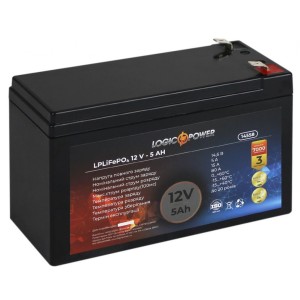 Батарея LiFePo4 LogicPower LiFePO4 12V-5Ah (14558)