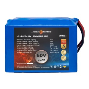 Батарея LiFePo4 LogicPower LiFePO4 BYD 60V - 30Ah (14765)