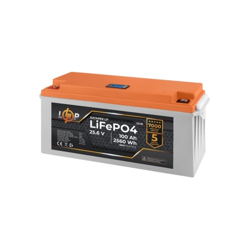Батарея LiFePo4 LogicPower 24V (25.6V) - 100 Ah (2560Wh) (22418)