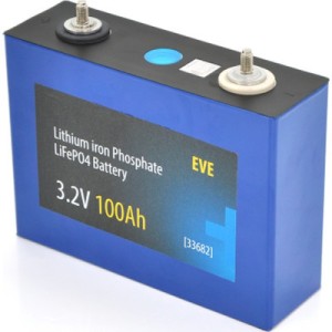 Батарея LiFePo4 EVE 3.2V 100AH (EVE-3.2V-100AH)