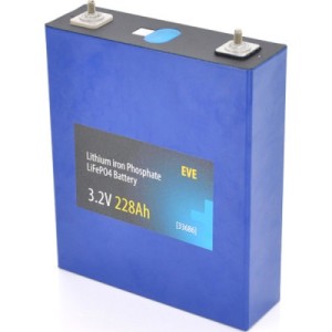 Батарея LiFePo4 EVE 3.2V 228AH (EVE-3.2V-228AH)