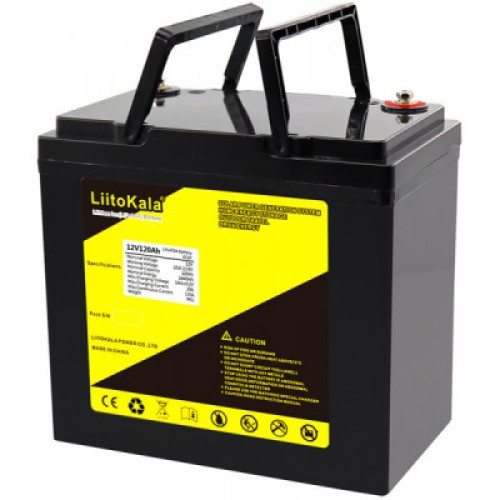 Батарея LiFePo4 Liitokala LiFePO4 12V-120Ah (12V 120Ah LiFePO4)