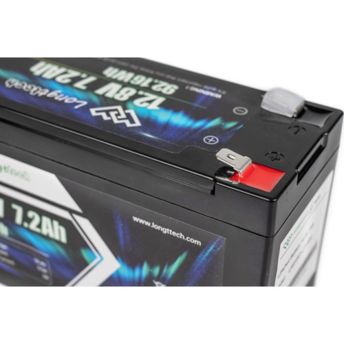 Батарея LiFePo4 Longttech LiFePO4 12.8V - 7.2Ah (LAR1207-LT7-R26)