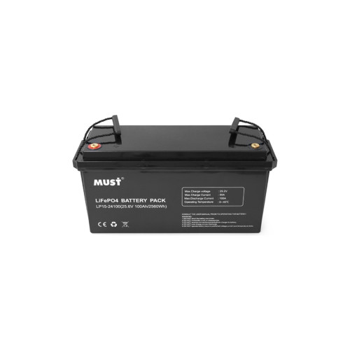 Батарея LiFePo4 Must 25.6V - 100Ah (LP15-24100)