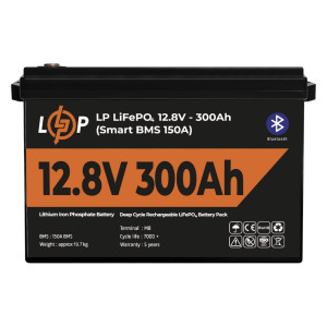 Батарея LiFePo4 LogicPower 12.8V - 300Ah (3840Wh) (30383)