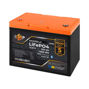 Батарея LiFePo4 LogicPower 12.8V - 100 Ah (1280Wh) Smart BT (24662)