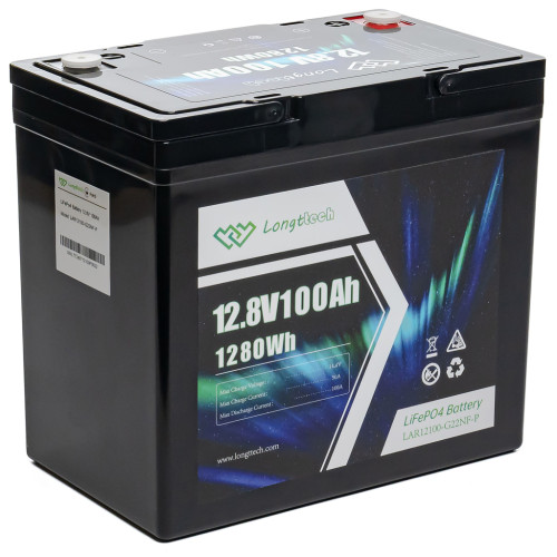 Батарея LiFePo4 Longttech 12.8V - 100Ah (LAR12100-G22NF-P)