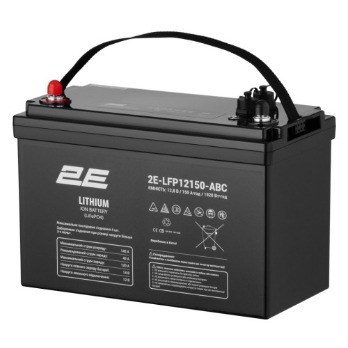 Батарея LiFePo4 2E LFP12, 12В, 150Агод, ABC 4S (2E-LFP12150-ABC)