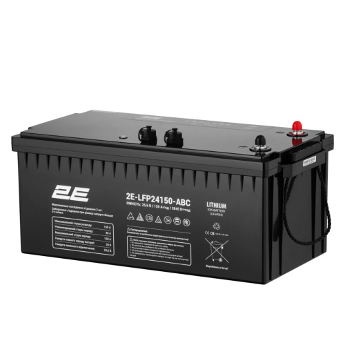 Батарея LiFePo4 2E LFP24, 24В, 150Агод, ABC 8S (2E-LFP24150-ABC)