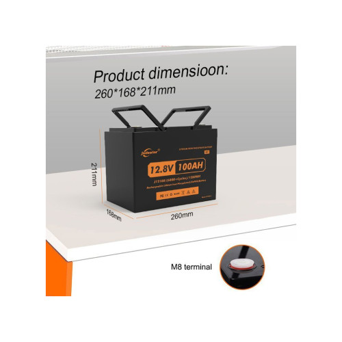 Батарея LiFePo4 JSDS 12.8V 100Ah (JSDS12100)