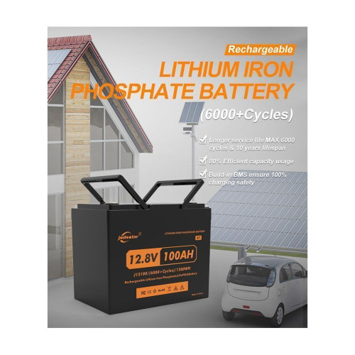 Батарея LiFePo4 JSDS 12.8V 100Ah LED (JSDS12100LED)