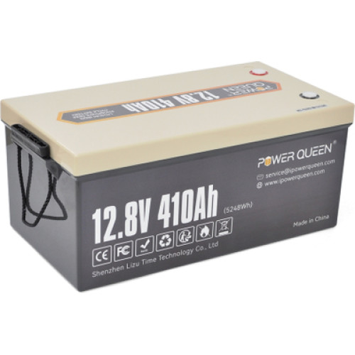 Батарея LiFePo4 Power Queen 12.8V 410Ah BMS 250A (P12V410-250-BASIC-16-A250)