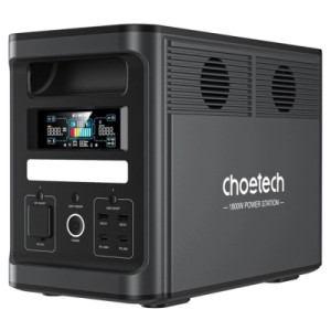 Зарядна станція Choetech BS065-EU-BK 1800W (BS065-EU-BK)