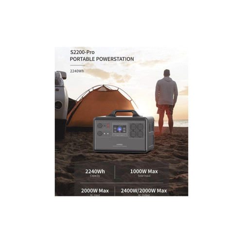 Зарядна станція Marstek S2200-Pro 2400W 2240Wh (S2200-Pro) Зарядна станція Marstek S2200-Pro 2400W 2240Wh (S2200-Pro)