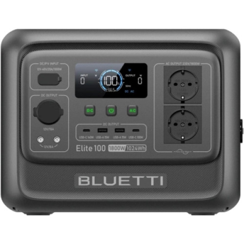 Зарядна станція BLUETTI Elite 100 V2, 1000W 1024Wh (EL100V2)