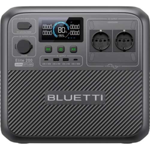 Зарядна станція BLUETTI Elite 200 V2, 2700W 2073Wh (EL200V2)