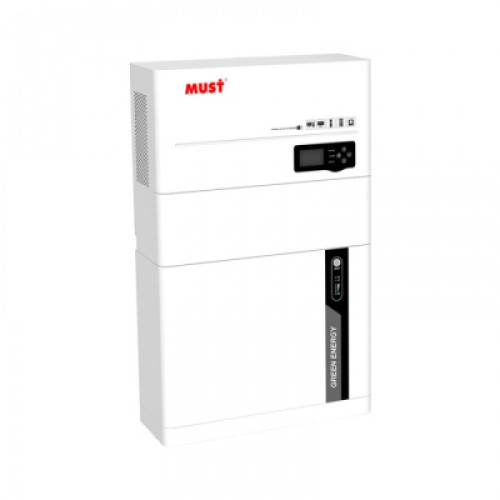 Зарядна станція Must 5.4kW 5120Wh (HBP-5548ES) Зарядна станція Must 5.4kW 5120Wh (HBP-5548ES)