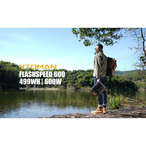 Зарядна станція Vtoman FlashSpeed 600 499Wh (FlashSpeed 600) Зарядна станція Vtoman FlashSpeed 600 499Wh (FlashSpeed 600)