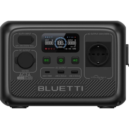 Зарядна станція BLUETTI AC2A 300W 204.8Wh (AC2A) Зарядна станція BLUETTI AC2A 300W 204.8Wh (AC2A)